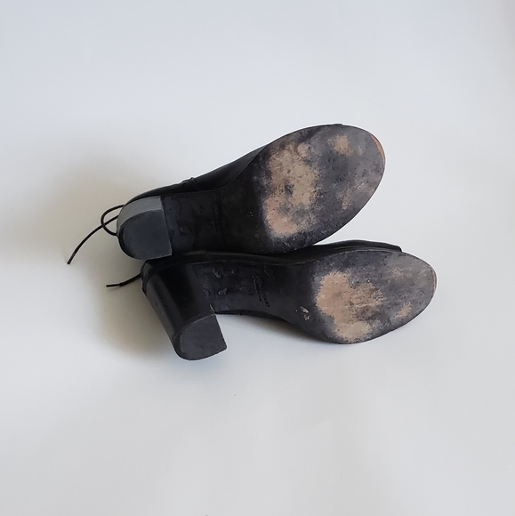 STEVEN BY STEVE MADDEN Black Leather Booties 8 - Picture 7 of 7